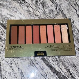 L’Oréal La Palette/Lip Cream Matte & Highlighter Lip Palette Sealed